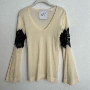 GORGEOUS! 451 100% cashmere sweater XS